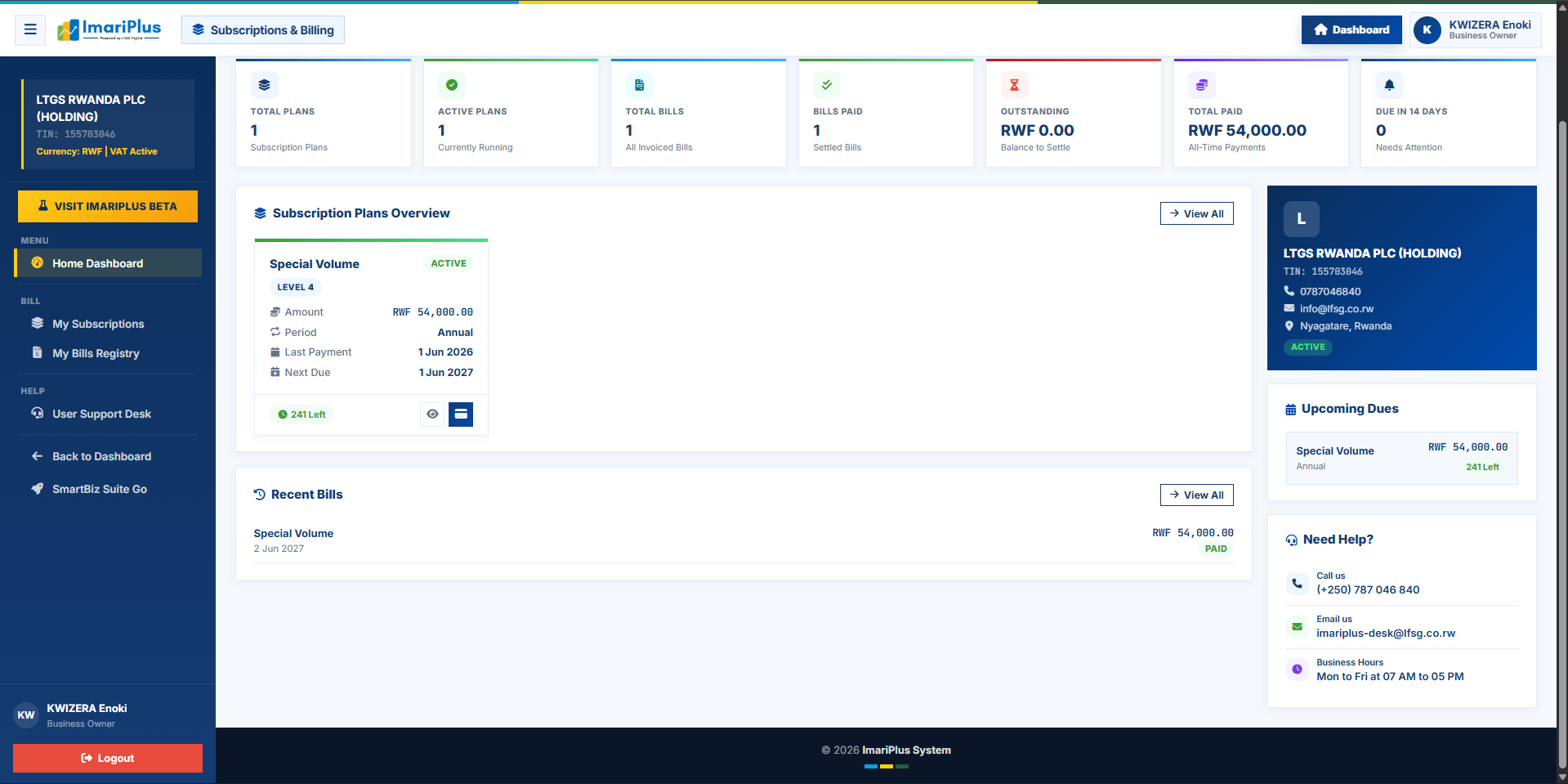 Subscriptions & Billing